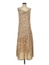 Hayden 100% Polyester Animal Print Tan Casual Dress Size S - photo 1