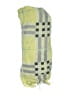 Unbranded Checkered-gingham Yellow Scarf One size - photo 2