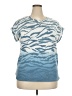 Como Vintage Blue Short Sleeve Top Size XXL - photo 1