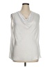 misook 100% Polyester Ivory Sleeveless Blouse Size XL - photo 1