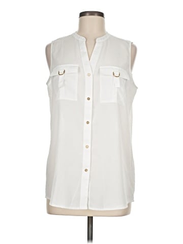 Calvin Klein Sleeveless Blouse (view 1)