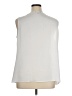 misook 100% Polyester Ivory Sleeveless Blouse Size XL - photo 2