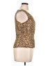 Alberto Makali 100% Polyester Brown Sleeveless Top Size XL - photo 4