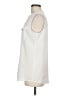 Calvin Klein 100% Polyester Ivory Sleeveless Blouse Size M - photo 5