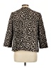 Chico's Animal Print Ivory Blazer Size Lg (2) - photo 2