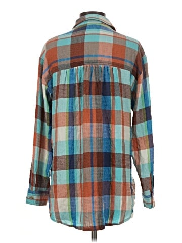 Pilcro Long Sleeve Button-Down Shirt (view 2)
