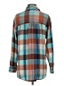 Pilcro Plaid Brown Long Sleeve Button-Down Shirt Size S - photo 2