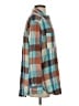 Pilcro Plaid Brown Long Sleeve Button-Down Shirt Size S - photo 4