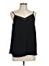 1.State 100% Polyester Black Sleeveless Blouse Size L - photo 1