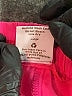 Fornia 100% Polyester Solid Pink Shorts Size L - photo 3