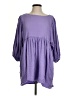 FP BEACH Purple 3/4 Sleeve Blouse Size S - photo 1