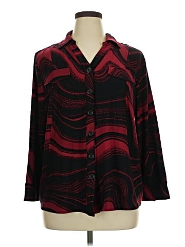 Maggie Barnes 3/4 Sleeve Blouse (view 1)