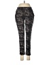 Hue Animal Print Black Active Pants Size M - photo 1