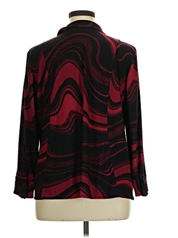 Maggie Barnes 3/4 Sleeve Blouse (view 2)
