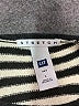 Gap Outlet Stripes Black Pullover Sweater Size L - photo 7
