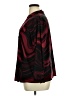 Maggie Barnes 100% Polyester Burgundy Red 3/4 Sleeve Blouse Size XL - photo 5