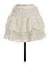 Unbranded Solid Ivory Casual Skirt Size S - photo 1