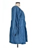 Speed Control 100% Cotton Blue 3/4 Sleeve Top Size L (estimated) - photo 4