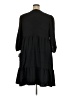 Sandra Darren Solid Black Casual Dress Size 2X - photo 2
