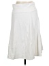 Athleta Solid White Casual Skirt Size L - photo 2