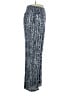 Three Dots Print Blue Casual Pants Size XL - photo 4
