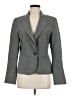 George Plaid Gray Blazer Size 8 - photo 1