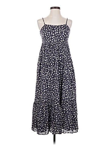 Madewell Cami Smock-Waist Tiered Midi Dress in Sweet Floral (view 1)