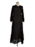 Unbranded 100% Polyester Polka Dots Black Casual Dress Size XL - photo 1