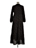 Unbranded 100% Polyester Polka Dots Black Casual Dress Size XL - photo 2