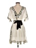BCBGMAXAZRIA 100% Silk Ivory Cocktail Dress Size XXS - photo 2