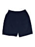 Karen Scott Solid Blue Athletic Shorts Size 10 - photo 1