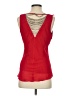 Iz Byer 100% Polyester Red Sleeveless Blouse Size S - photo 2