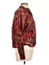 Chico's 100% Silk Paisley Red Jacket Size Lg (2) - photo 4