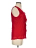 Iz Byer 100% Polyester Red Sleeveless Blouse Size S - photo 4