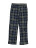 Calvin Klein 100% Polyester Plaid Blue Casual Pants Size 7 - 8 - photo 2