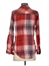 Mudd Plaid Red Long Sleeve Button-Down Shirt Size S - photo 2