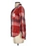 Mudd Plaid Red Long Sleeve Button-Down Shirt Size S - photo 5