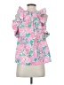 Lilly Pulitzer Floral Pink Sleeveless Blouse Size XS - photo 2