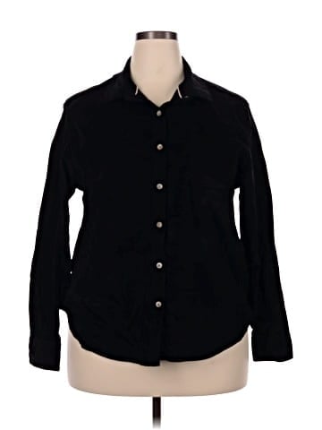 Jachs Girlfriend Long Sleeve Button-Down Shirt (view 1)