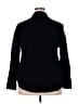 Jachs Girlfriend Solid Black Long Sleeve Button-Down Shirt Size XXL - photo 2