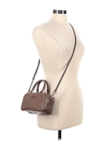 Coach Factory Leather Satchel (view 2)