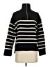 Zara Stripes Black Turtleneck Sweater Size S - photo 1