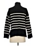 Zara Stripes Black Turtleneck Sweater Size S - photo 2