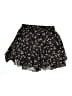 Caracilia 100% Polyester Floral Black Skort Size M - photo 1