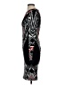 Bisou Bisou Graphic Black Cocktail Dress Size 2 - photo 5