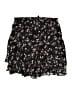 Caracilia 100% Polyester Floral Black Skort Size M - photo 2
