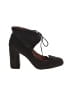 Qupid Black Heels Size 8 1/2 - photo 1