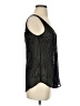 Le Chateau 100% Polyester Black Sleeveless Blouse Size XS - photo 4