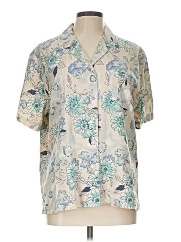 Sag Harbor Short Sleeve Button-Down Shirt (view 1)