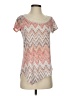 AGB Pink Short Sleeve Top Size S - photo 1